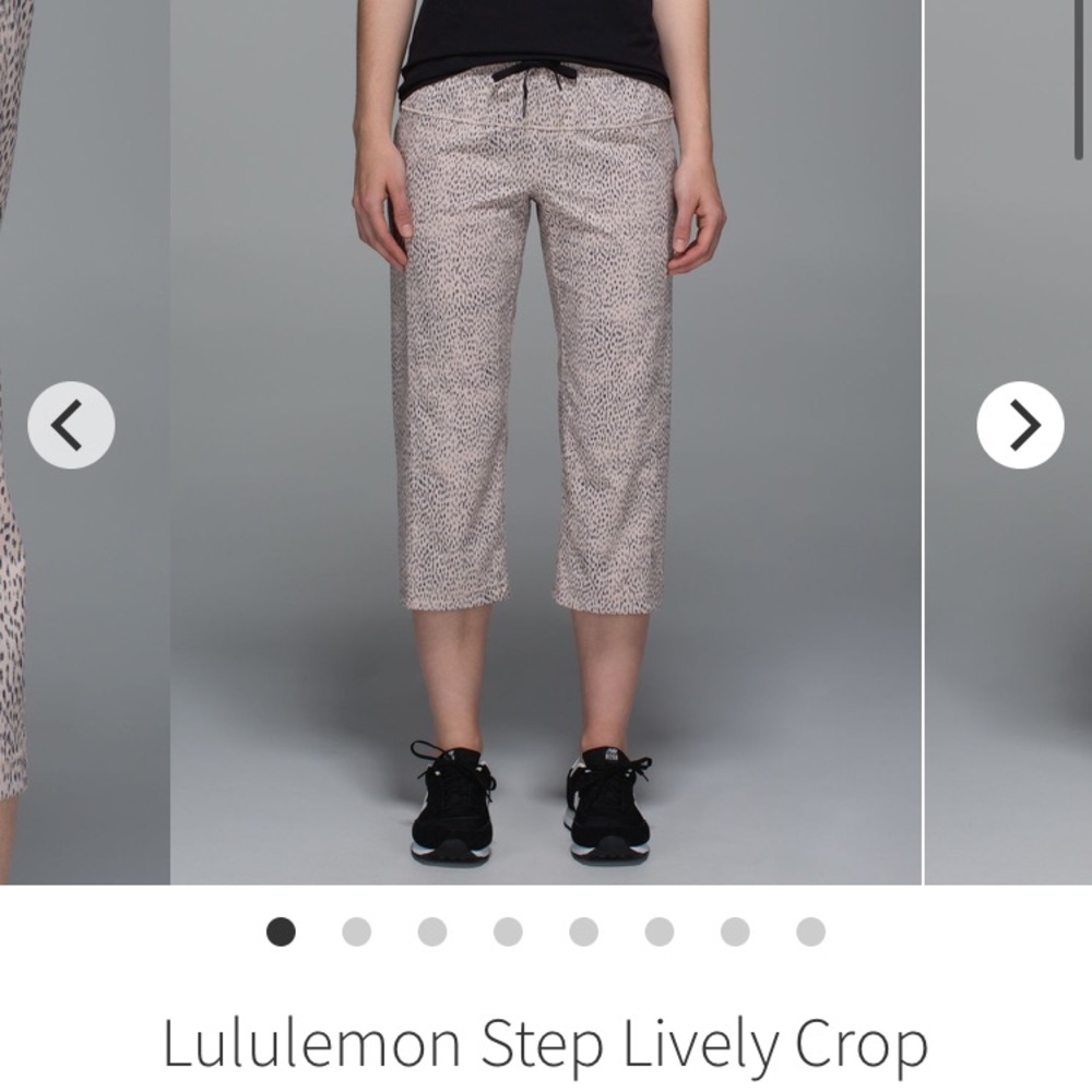 Lululemon capri pants